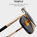 النظارات الشمسية للرجال جديد مربع معدن نظارات شمسية للأزياء عالية الجودة-فرست ديلز-firstdailydeals