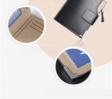 محافظ قصيرة فاخرة للرجال