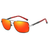 النظارات الشمسية الرجالية عدسة متدرجة نظارات شمسية مستديرة مربعة-فرست ديلز-firstdailydeals