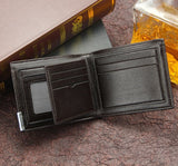 محفظة رجال الأعمال الجلدية الفاخرة الجديدة