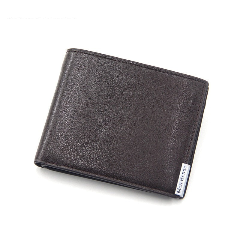 محفظة رجال الأعمال الجلدية الفاخرة الجديدة